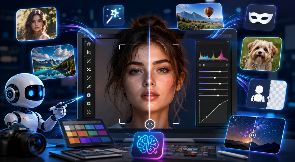 Top 10 Free Ai Tools For Photo Editing in 2026