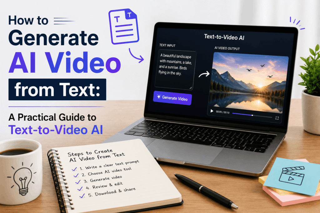 How to Generate AI Video from Text A Practical Guide to Text-to-Video AI
